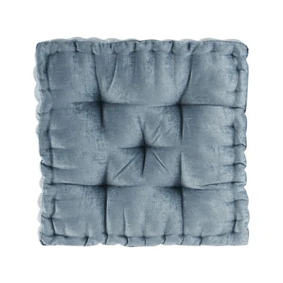 Azza Poly Chenille Square Floor Pillow Cushion | Wayfair North America