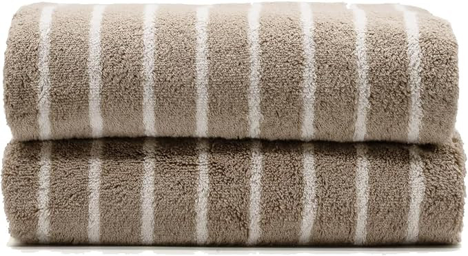 Ultraplush 100% Australian Cotton Bath Sheets - Set of 2 Luxury Extra Large Heavy Duty Bath Sheet... | Amazon (US)