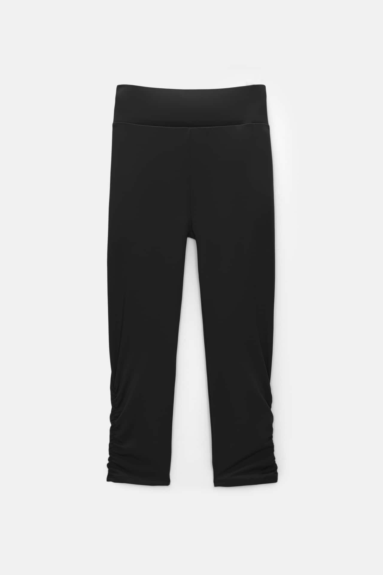 Capri leggings with gathered detail | PULL and BEAR UK