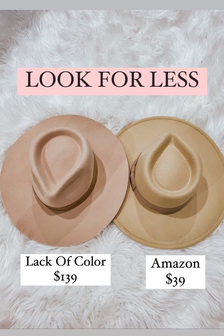 Look for Less. Lack of Color versus amazon. So similar ! #lookforless #dupes 

#LTKunder50 #LTKstyletip #LTKsalealert