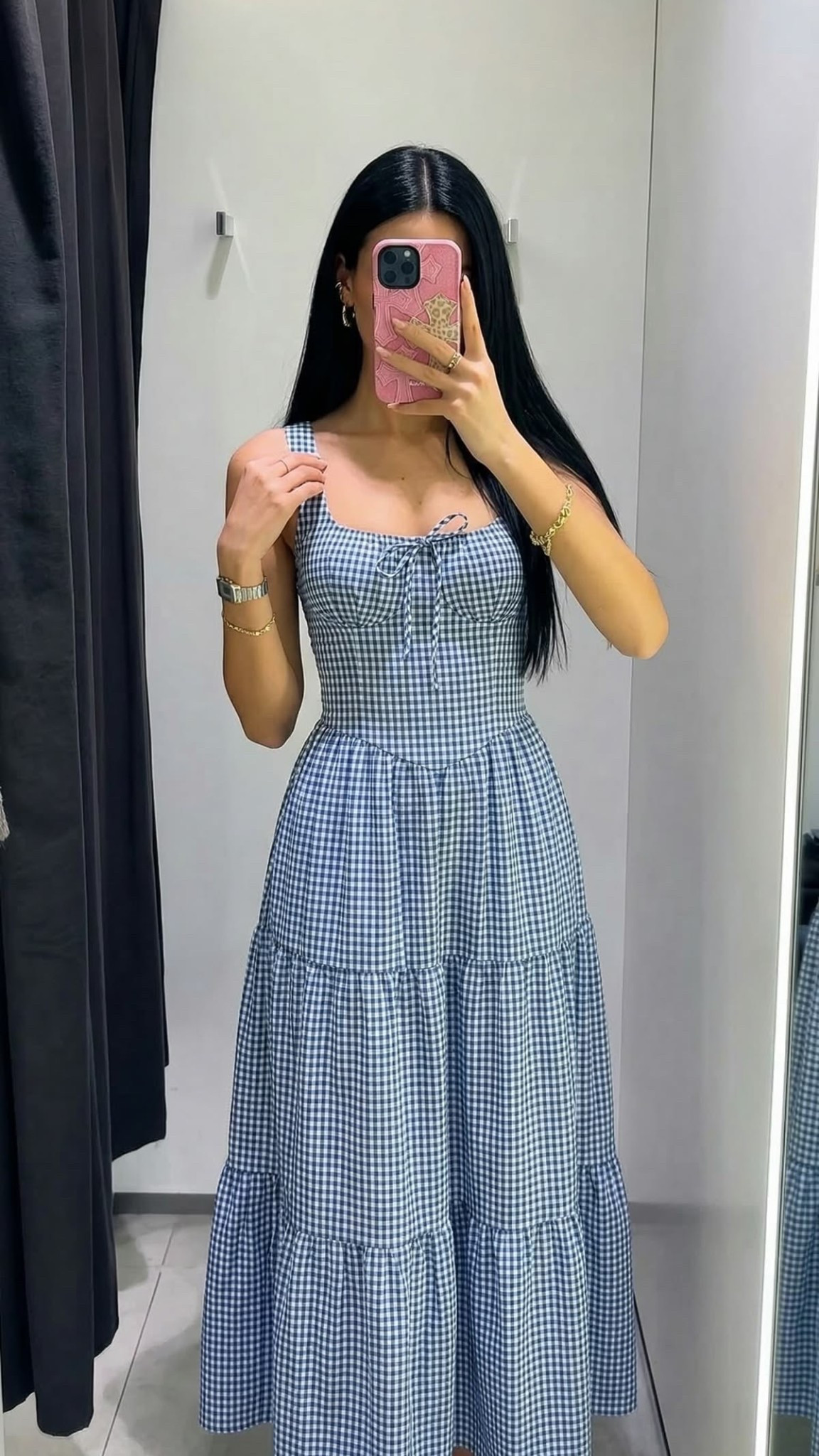 This gingham dress is everything 🥹 I am buying this coming spring - will look gorg for a picnic day lol 

Follow for more OOTD loves! 

#LTKootd #LTKU #LTKSeasonal