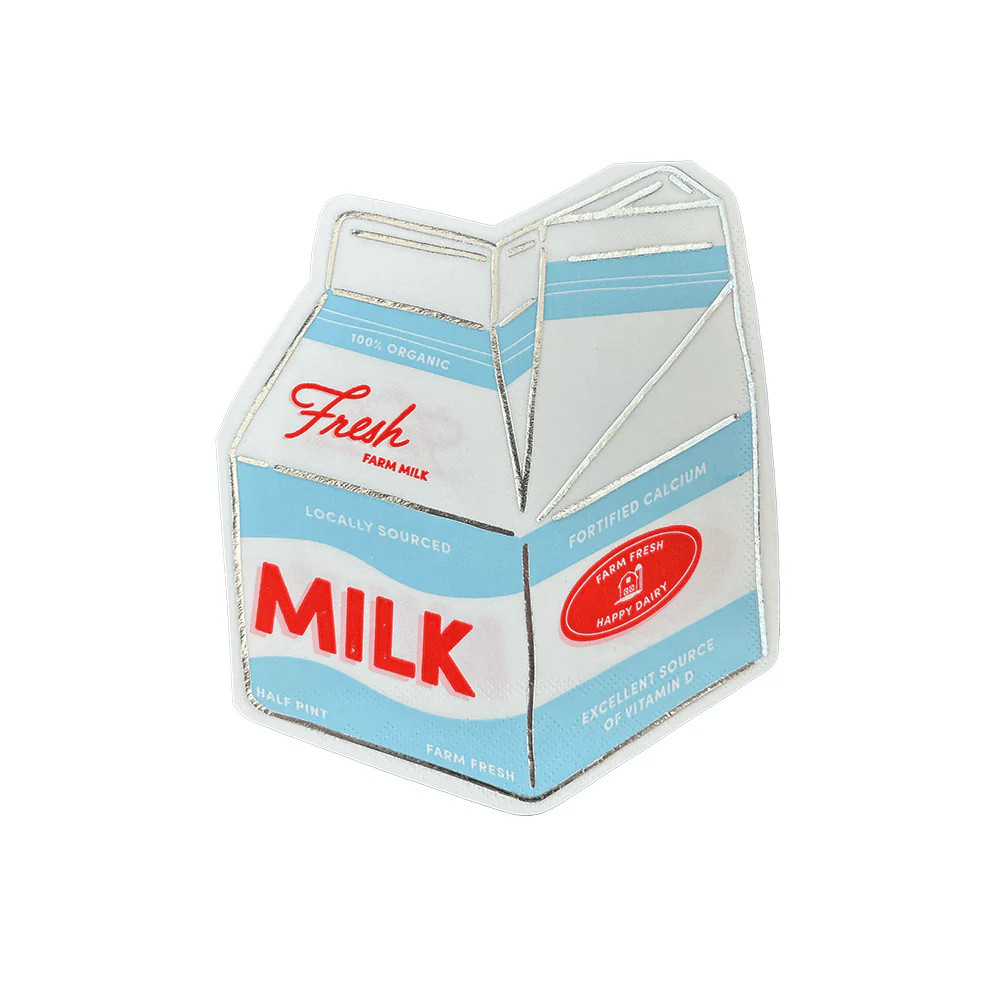 Smarty Pants "Milk Carton" Large Napkins | Shop Sweet Lulu