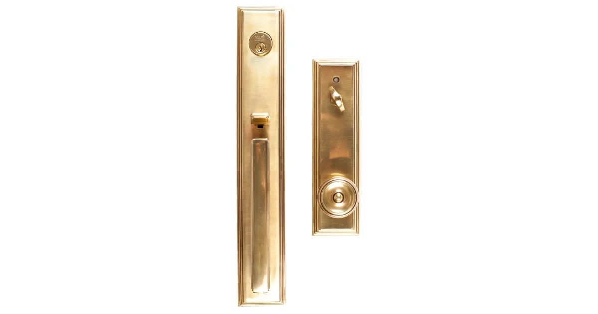 Emtek 4212US7 Melrose Single Cylinder Keyed | Build.com | Build.com, Inc.