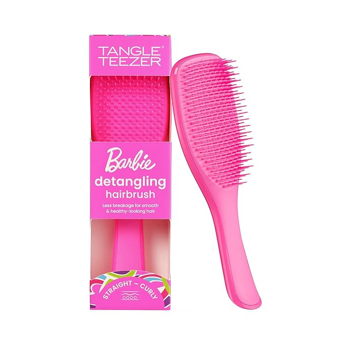 Tangle Teezer x Barbie The Ultimate Detangling Brush, Dry and Wet Hair Brush Detangler for All Ha... | Amazon (US)