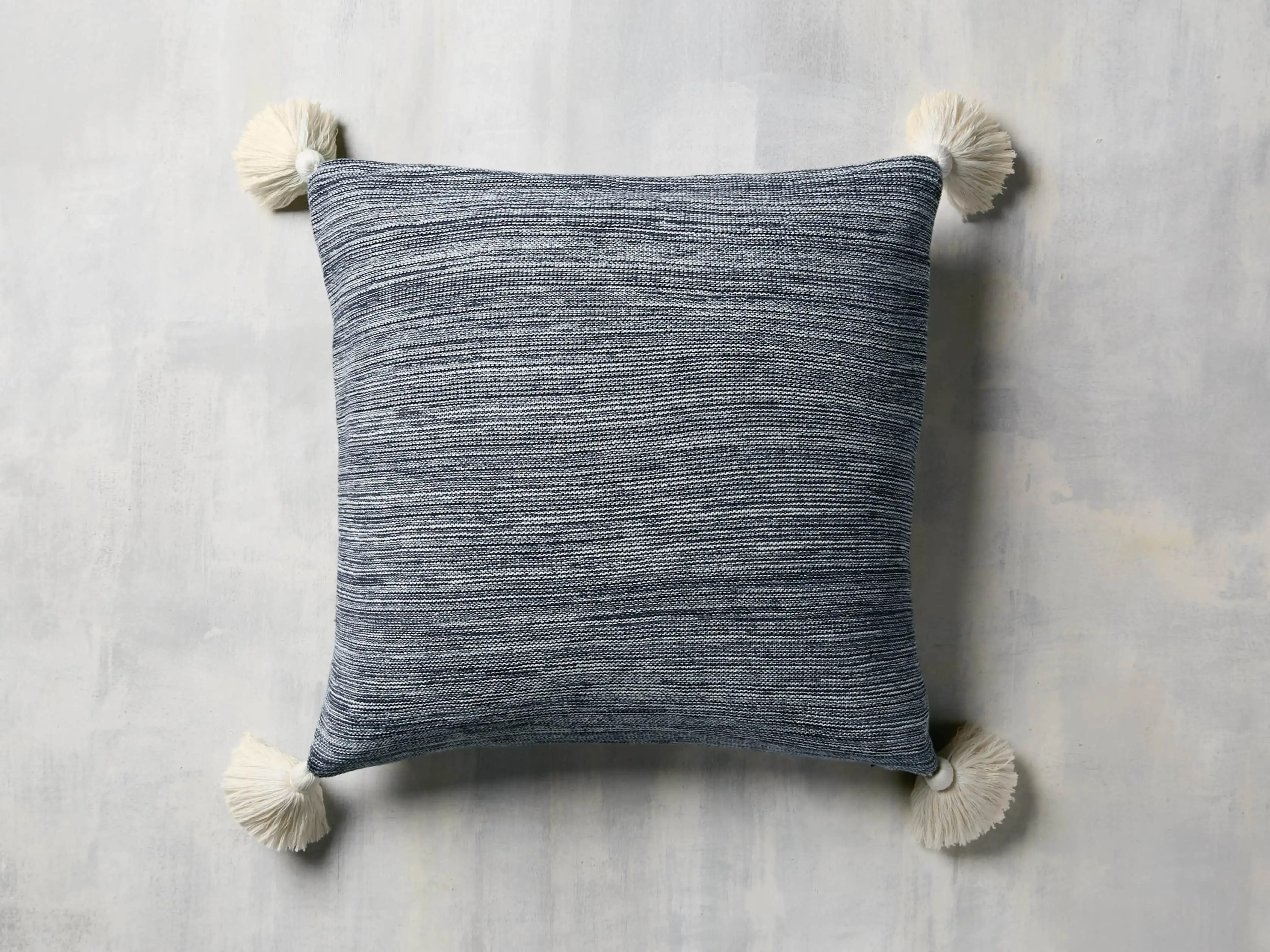 Knit Pom Pom Pillow Cover | Arhaus
