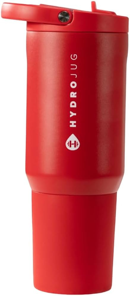 HydroJug Sport - Stainless Steel Tumbler with Straw, Vacuum Insulated, 20oz Leakproof Water Bottl... | Amazon (US)