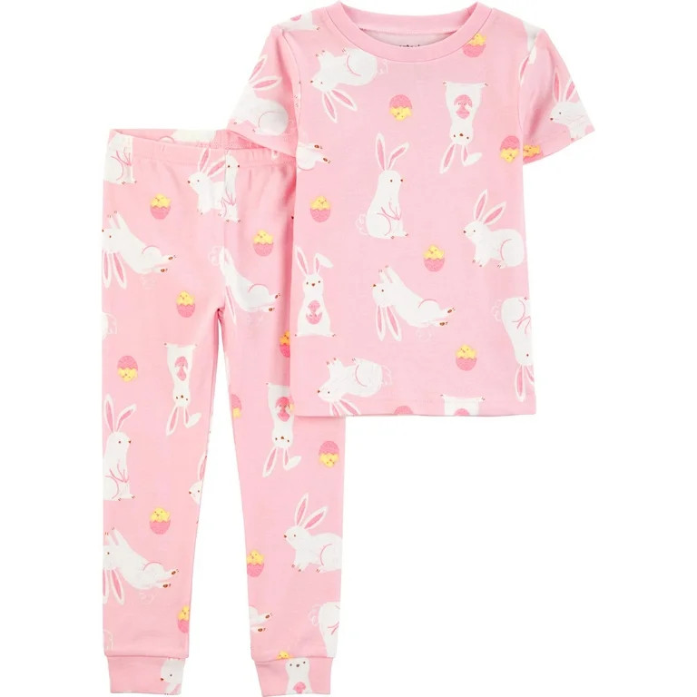 Carter's Child of Mine Toddler Easter Pajama Set, 2-Piece, Sizes 12M-5T | Walmart (US)