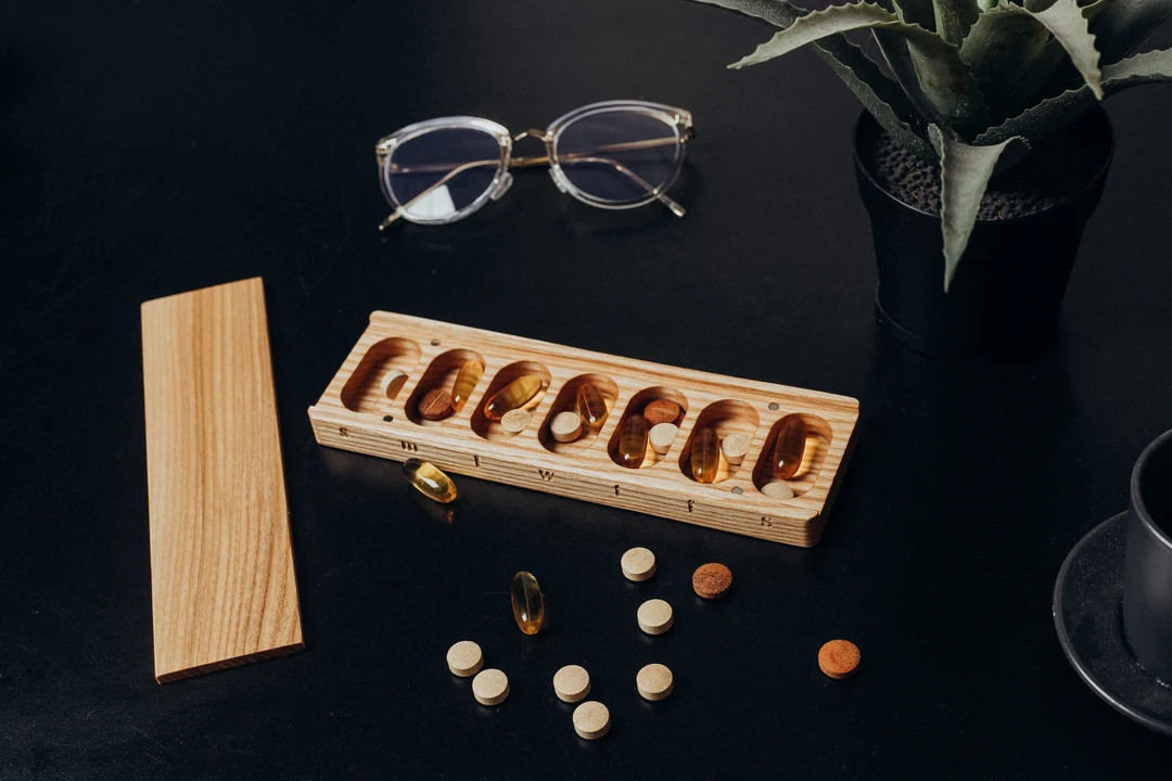 Personalized Pill Box, 7 Day Pill Box, Travel Pill Box, Pill Organizer, Pill Holder, Pill Case, P... | Etsy (US)