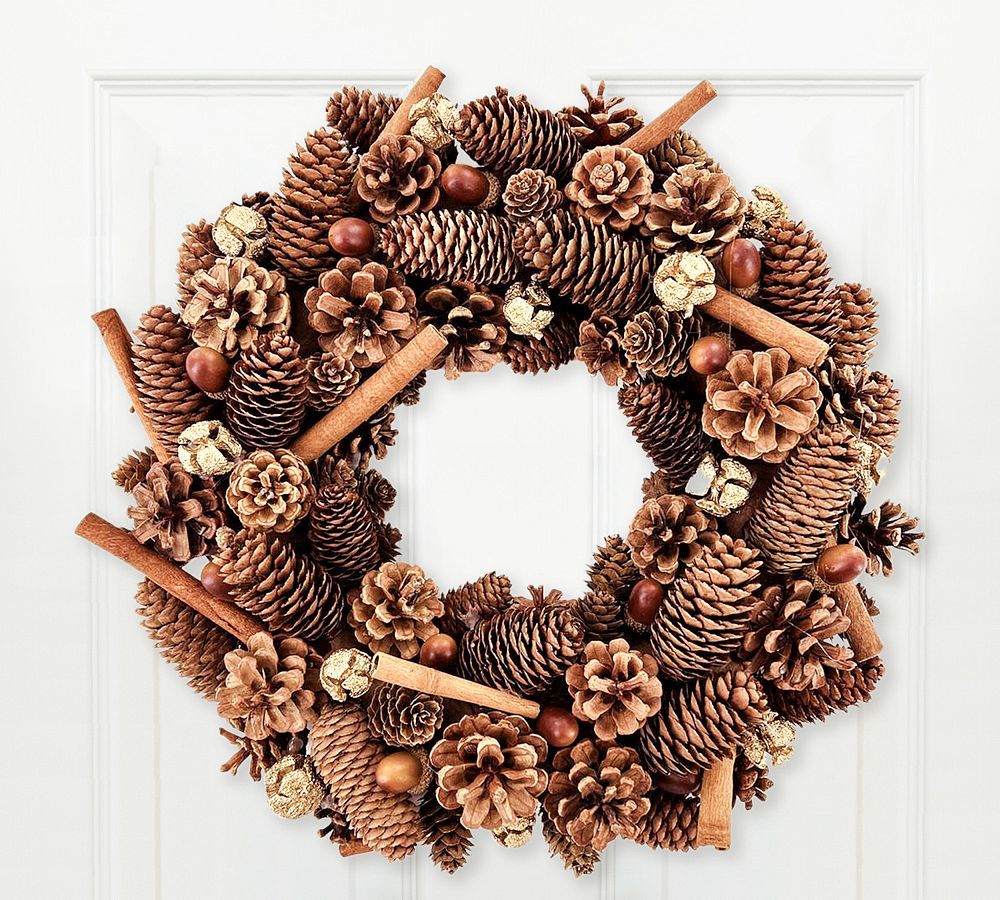 Dried Forest Gathering Wreath | Pottery Barn (US)