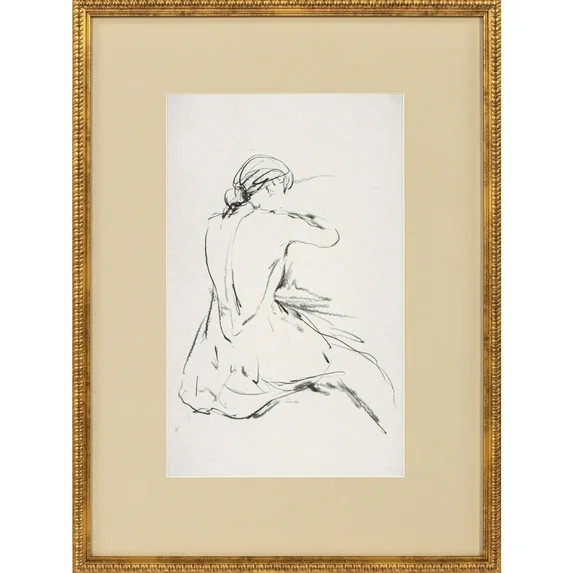 My Texas House Female Figure Drawng Framed Art 18x24 - Walmart.com | Walmart (US)