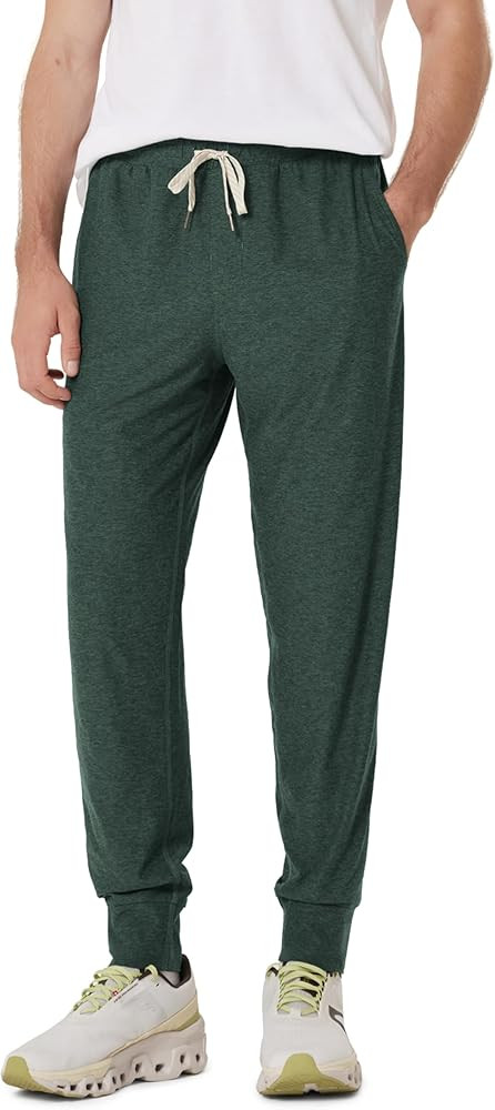 ODODOS Men's Performance Joggers - Ultra Soft odSTRATUM Tech Sweatpants with Adjustable Waist and... | Amazon (US)