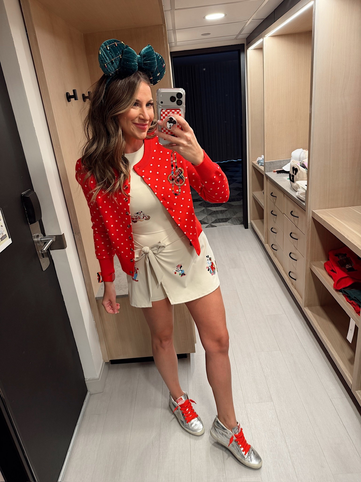 Today’s Walt Disney World Christmas ootd! Etsy dress, patches and ears and Amazon cardigan! #LTKStyleTip 

#LTKTravel #LTKHoliday