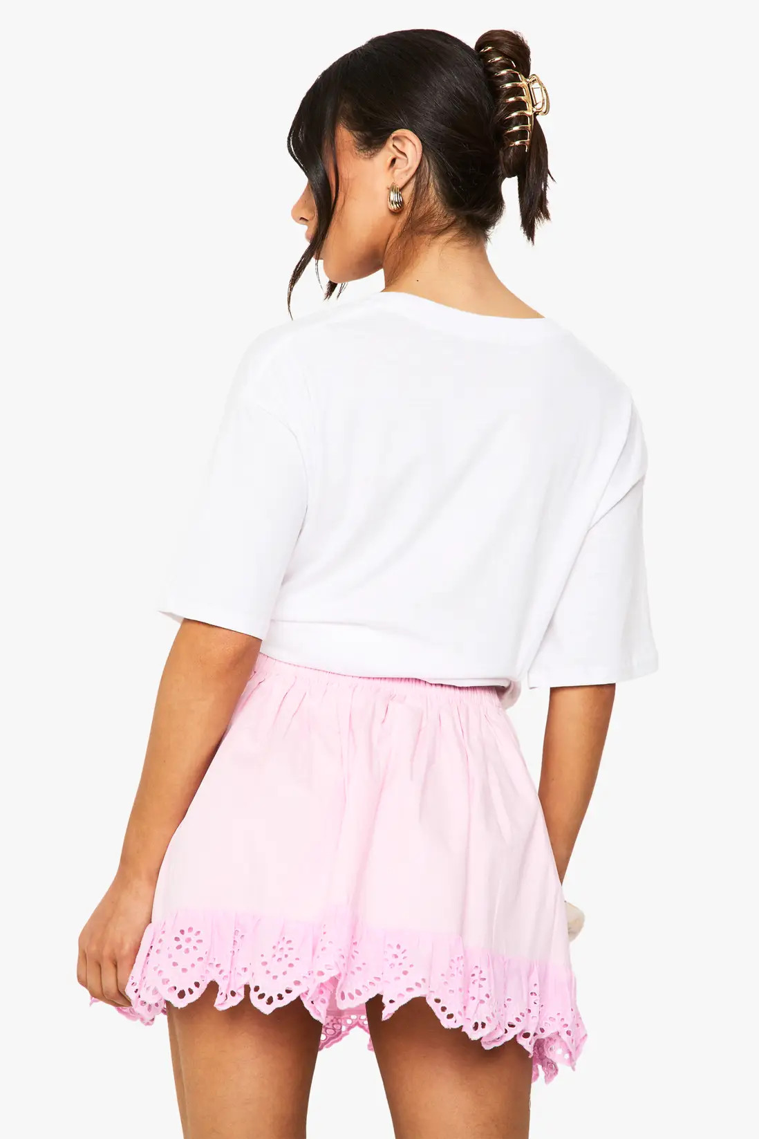 Skirts | Petite Frill Rara Mini Skirt | boohoo | Debenhams UK
