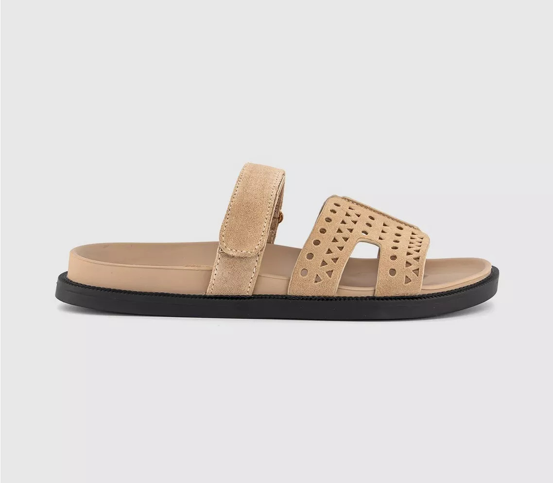 Serena Cut Out Two Strap Footbed Sandals | Office Shoes (UK)