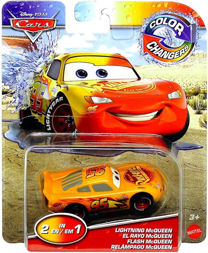 Cars 2020 Mattel 1:55 Color Changers Mini Car, 1 Pack, Lightning McQueen / MATTEL CARS COLOR CHAN... | Amazon (US)