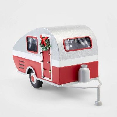 Large Camper with Wreath Decorative Figurine - Wondershop™ | Target