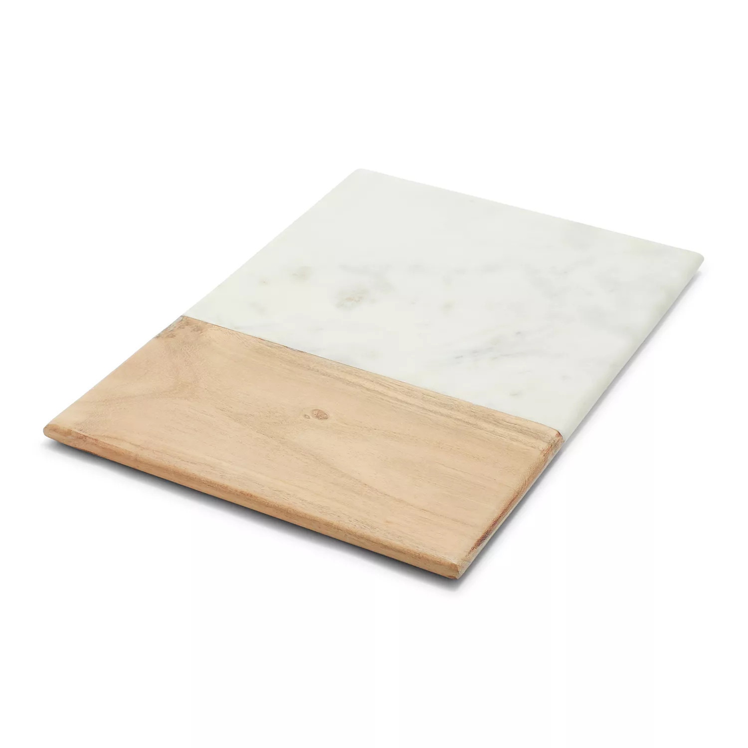 Sur La Table Rectangular Marble and Acacia Wood Serving Board | Sur La Table