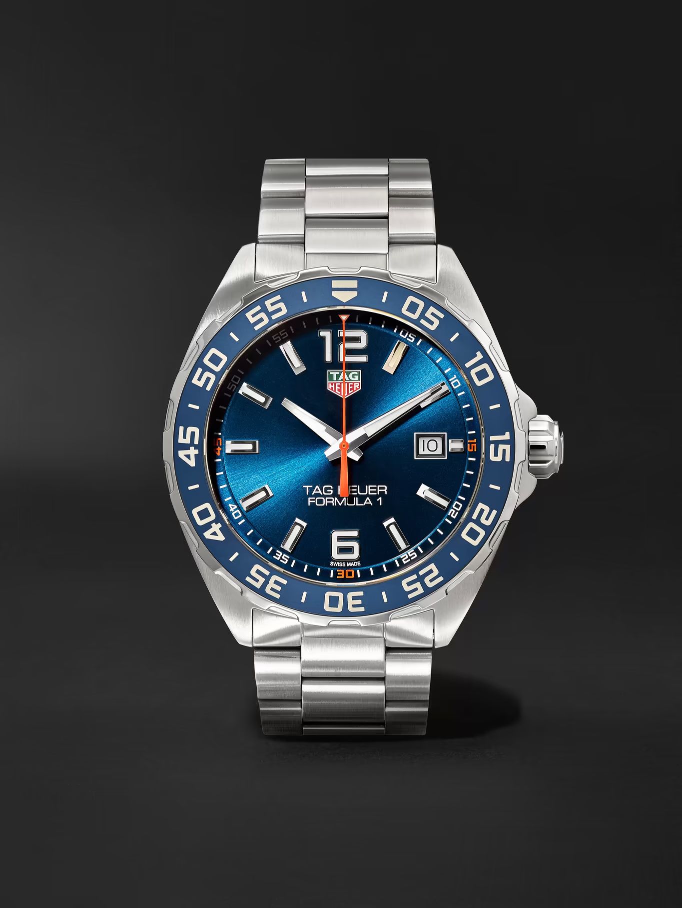 Blue Formula 1 Quartz 43mm Stainless Steel Watch, Ref. No. WAZ1010.BA0842 | TAG Heuer | MR PORTER | Mr Porter (US & CA)