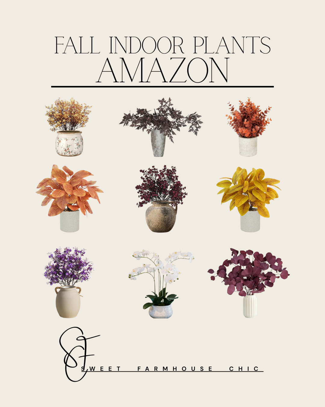 Amazon Fall Indoor Plants 

//  Fall, Fall 2025, Fall Home, Fall Decor, Fall Home Decor, Fall Trends, 2025 Fall Trends, Amazon, Fall Inspo, Fall Amazon, Amazon Fall,  Amazon Home Finds, Amazon Home Must Haves, Amazon Home, Amazon Home Must Home, Home Decor Amazon, Amazon Fall Home, Amazon Fall Decor, Fall Decor Amazon, Amazon Home Decor, Fall Plants, Plants, Faux Plants, Fake Plants, Artificial Plants, Faux Plants Indoor, Indoor Plants, Best Faux Plants, Vase, Ceramic Vase 

 

#LTKSeasonal #LTKHome #LTKautumn