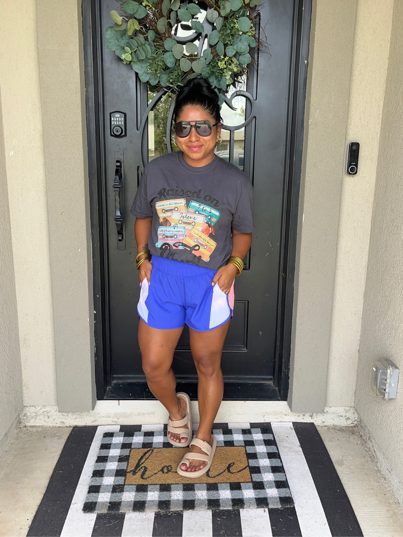 Walmart shorts & sandals! 

#LTKunder50 #LTKstyletip #LTKFind