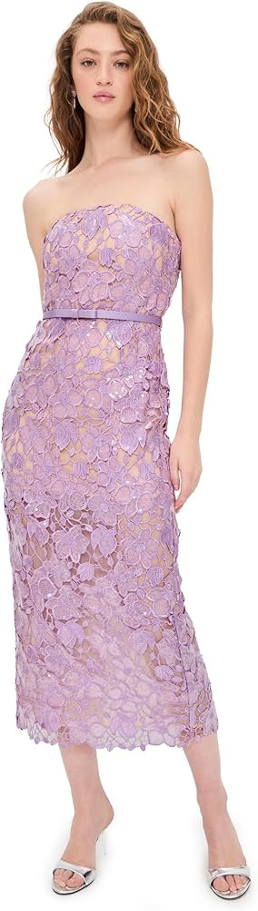Retrof\u00eate Women's Rowena Lace Dress | Amazon (US)