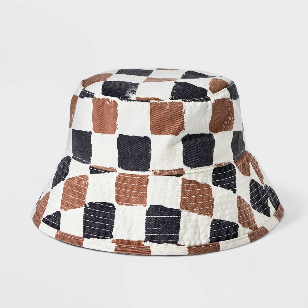 Women's Ascot + Hart Graphic Checkered Hat | Target