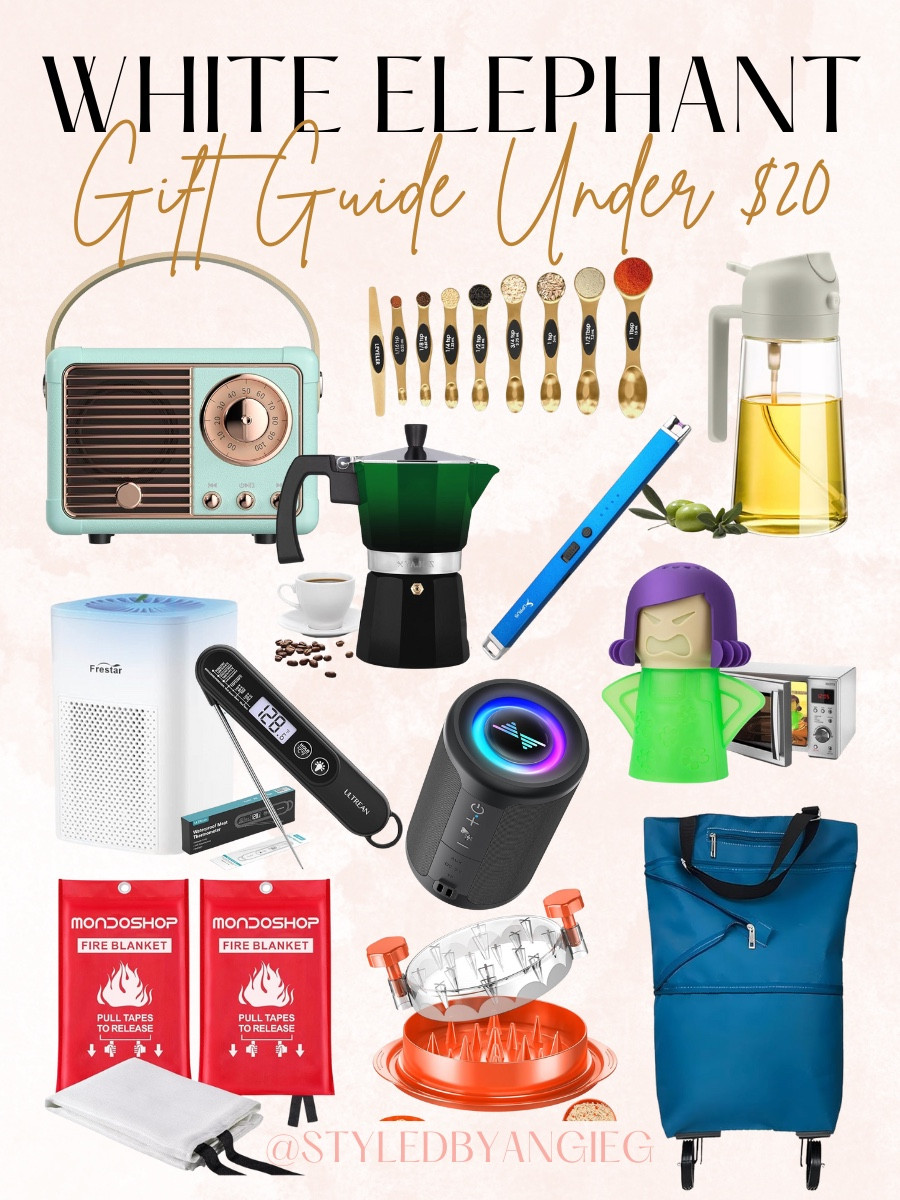 Gift guide for secret Santa or white elephant under $20 from @amazon haul! #founditonamazon #ad



Amazon finds, Amazon gifts, Amazon home, gifts for her, gifts for him, stocking stuffers, gifts for teachers, gifts under $20, secret Santa gifts, amazon gift guide, white elephant gift ideas #liketkit @shop.ltk 

#LTKGiftGuide #LTKFindsUnder50 #LTKHoliday