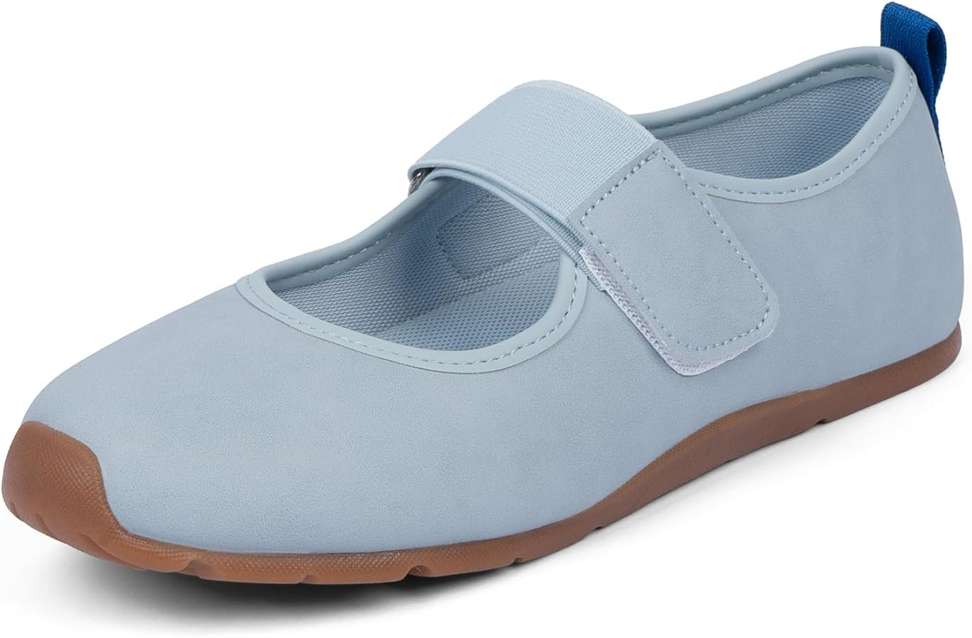 Women’s Mary Jane Sneakers Lightweight Casual Fashion Slip-On Flats | Amazon (US)