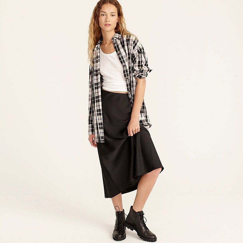 Relaxed-fit featherweight flannel shirt in Friday plaid | J.Crew US