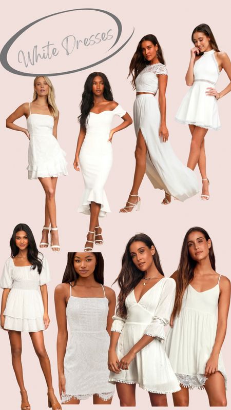 White dresses
#dresses #shop #trending


#LTKFind #LTKunder100 #LTKsalealert
