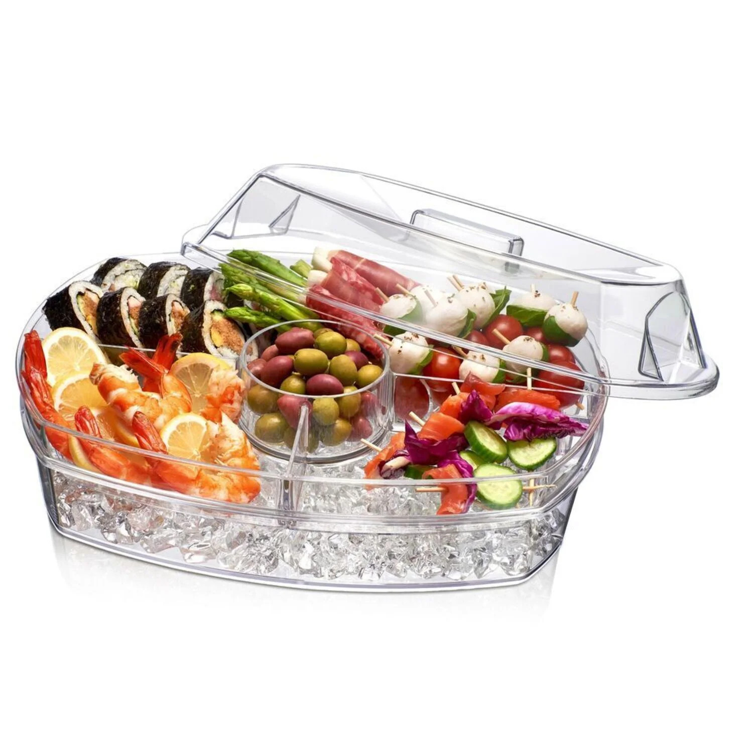 Prodyne P-17 Party Platter On Ice | Walmart (US)