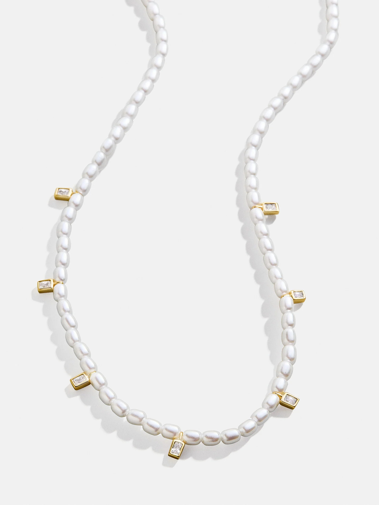 18K Gold Myra Necklace - Pearl/Gold | BaubleBar (US)