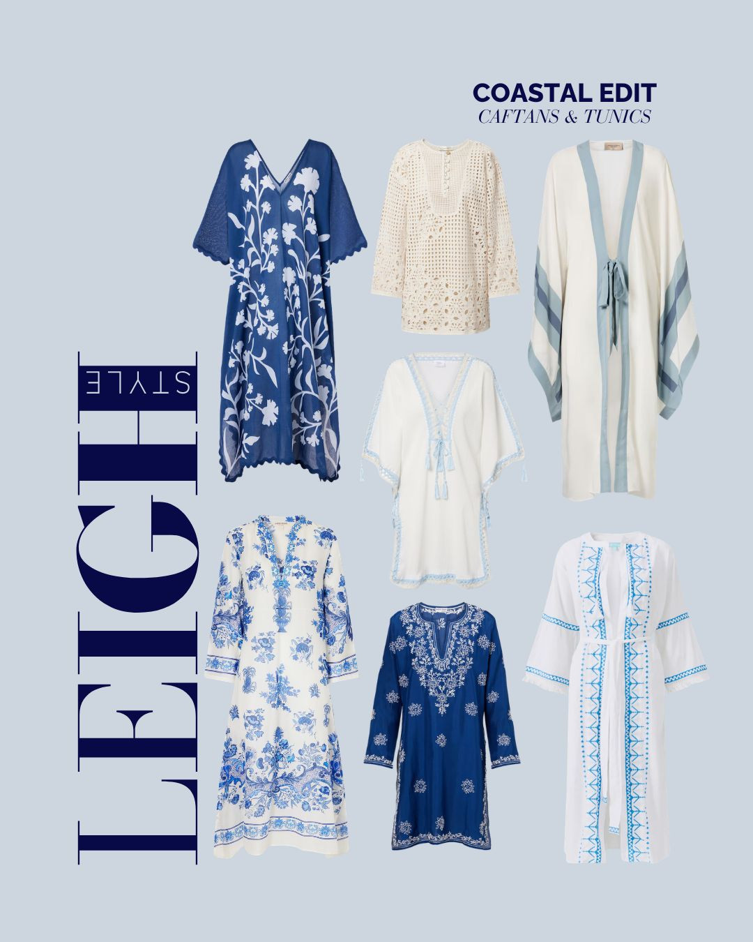 Bring a breezy resort feel to your wardrobe with this Coastal Edit. Discover chic caftans and tunics designed for effortless summer style.

#CoastalStyle #CaftansAndTunics #SummerFashion #ResortWear #LeighStyle 

 #LTKootd #LTKSwim #LTKBeauty