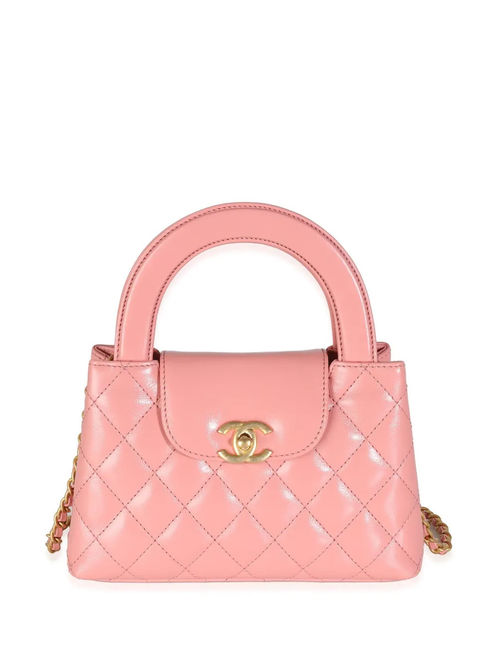 CHANEL Pre-Owned 2024 Kelly two-way handbag - Pink | Farfetch Global