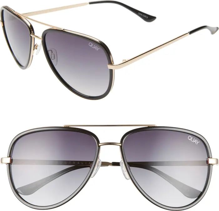 Quay Australia All In 56mm Aviator Sunglasses | Nordstrom | Nordstrom