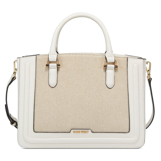 Nine West Women's Harper Jet Set Satchel - Chalk Multi | Walmart (US)