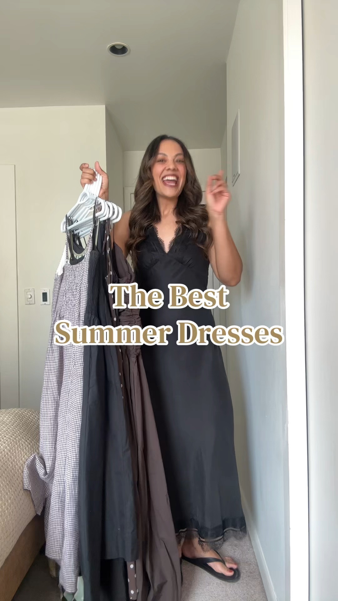 My favourite summer dresses!

-Dissh black lace trimmed midi dress, I have a size US 8.
-Aritzia white linen midi dress, I have a size 8.
-Aritzia black linen midi dress, I have a size 8.
-Dissh brown ruched drop waist midi dress, I have a size US 8. 
-Aritzia black strapless tube dress, I have a medium. 
-Banana Republic stripe maxi dress, I have a size medium.
-Aritzia black triangle strappy maxi dress, I have a size medium.
-Black mini dress, similar linked. 
-Quince white strapless midi dress, I have a size medium.

#LTKdresses #LTKcanada #LTKsummer