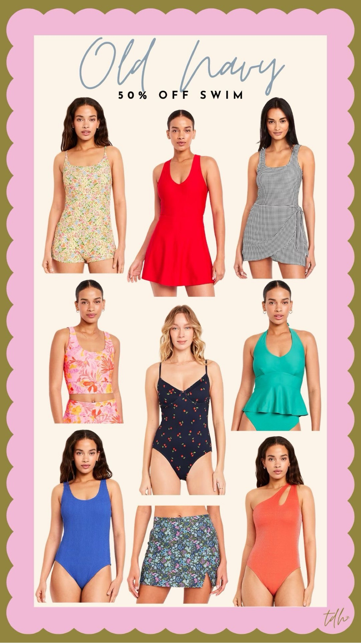 We have loved Old Navy swim for years! They always have the cutest suits for the whole family. Today only you can get them all 50% off!! This is one you definitely don’t want to miss! 


Swimwear, spring fashion, women’s swimwear, kids swimwear, affordable fashion 

#LTKSeasonal #LTKSwim #LTKSaleAlert