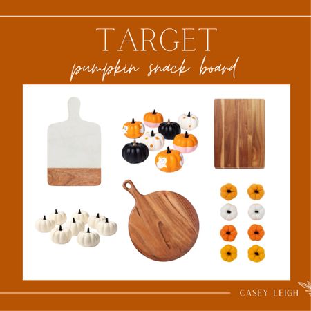 pumpkin season is here! celebrate by creating a snack board with all the cutest 🎃accessories!

#LTKunder50 #LTKSeasonal #LTKhome