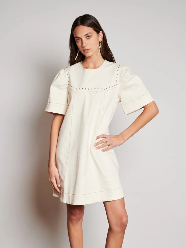 Quincey Drill Mini Dress | Sister Jane (UK)