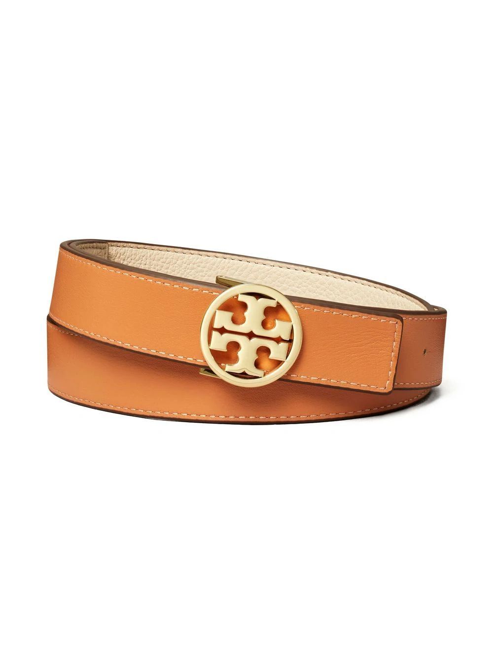 reversible logo-buckle leather belt | Farfetch Global