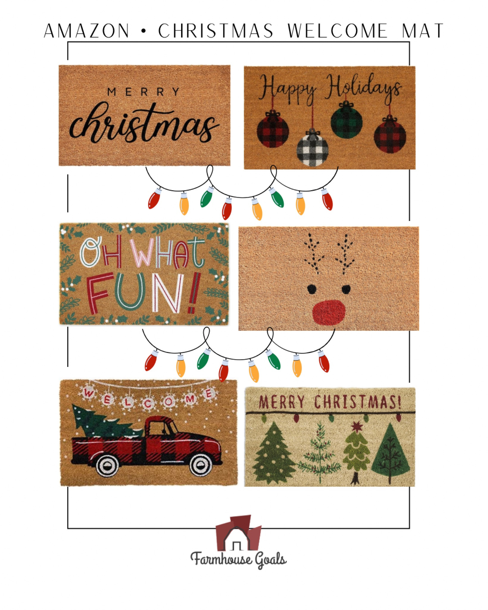 Christmas welcome mats from Amazon 🎅🏻



#LTKHoliday #LTKSeasonal #LTKHolidaySale