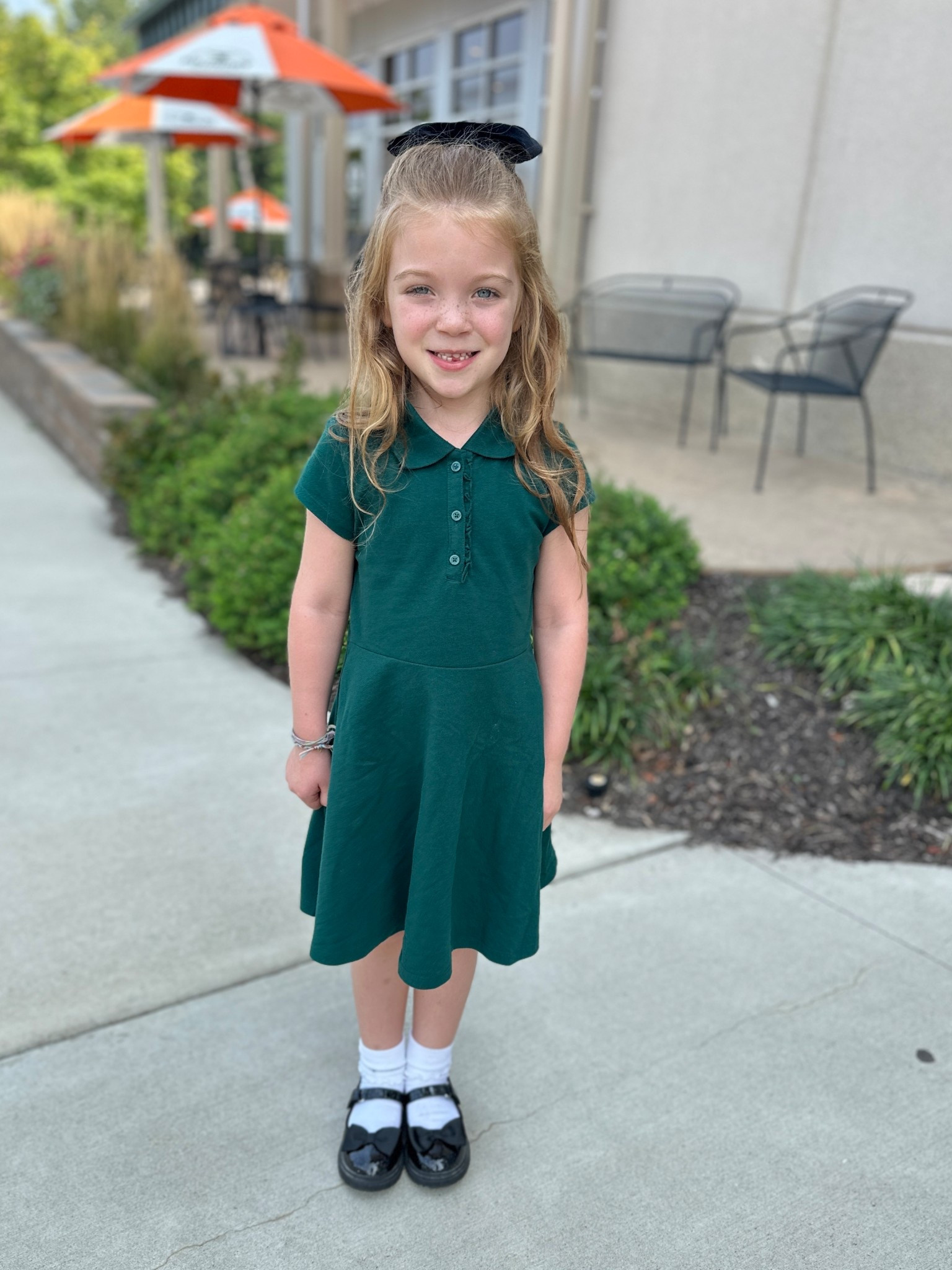 Kindergarten school uniform! 
Dress off Amazon- TTS. Shoes from Target- TTS

#LTKShoeCrush #LTKSaleAlert #LTKKids