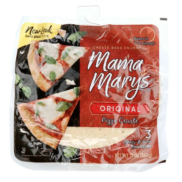 Mama Mary's Original Pizza Crusts, 12 oz, 3 Count - Walmart.com | Walmart (US)