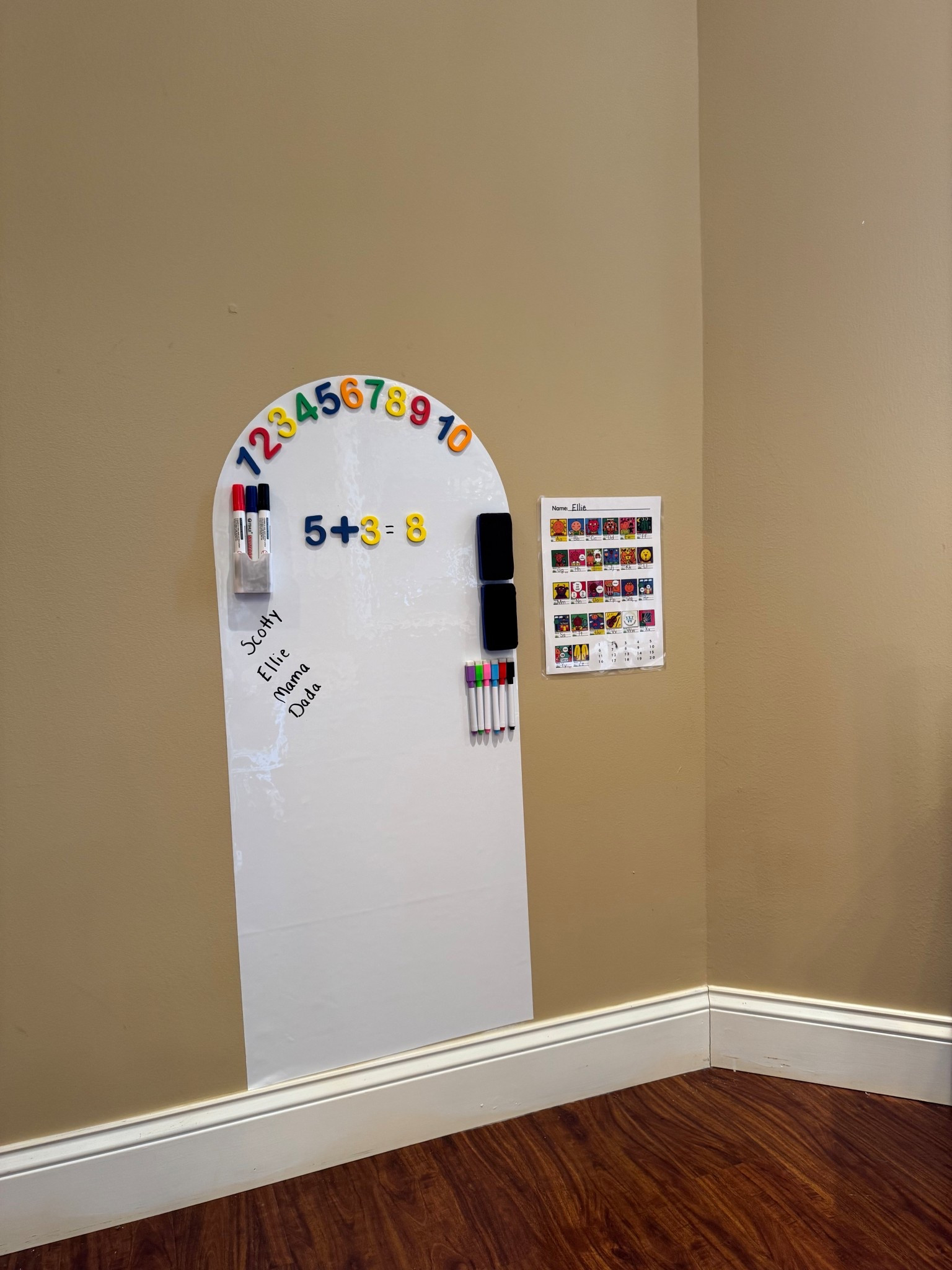 Art room magnetic white board! The kids love playing with this! 

#LTKKids