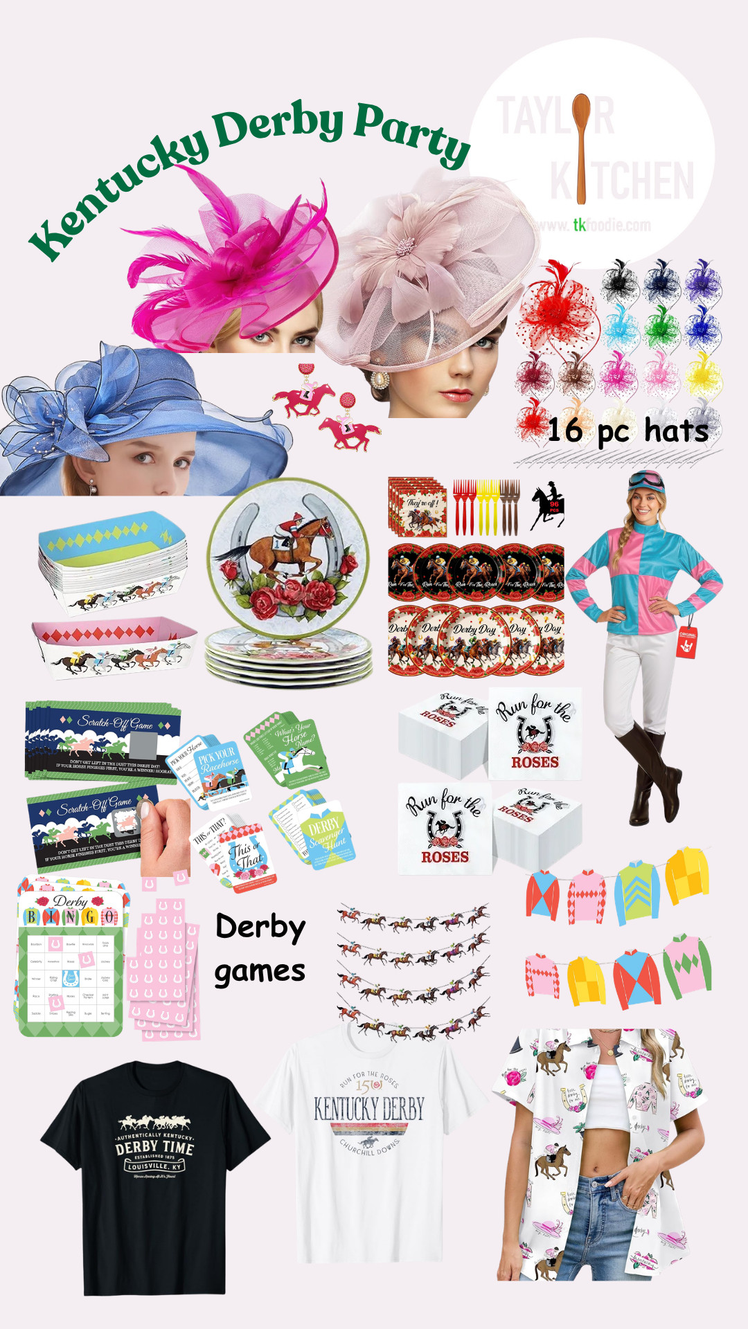 The #KentuckyDerby 🏇🏻 is coming right up & what a great excuse to throw a party complete with Mint Juleps and Deviled Eggs🥚

Check out my Deviled Egg Recipes here on TKFoodie.com - https://www.taylorkitchen.net/recipes/miso-or-pimento-cheese-deviled-eggs

Fun party finds here on my LTK including the Derby hats, Ts, decor & games. 😊 

 #LTKfoodie #LTKSeasonal #LTKHome