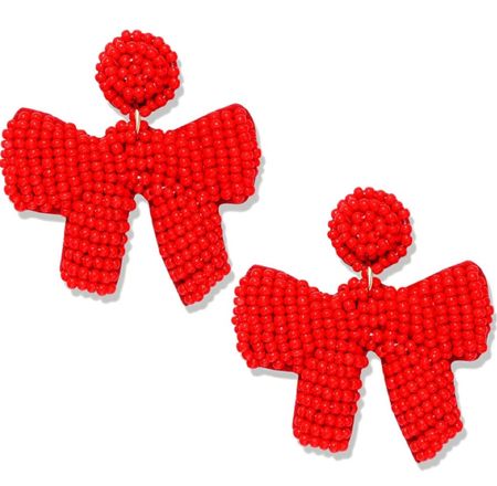 Beaded Christmas earrings on Amazon!! 

#LTKSeasonal #LTKHoliday