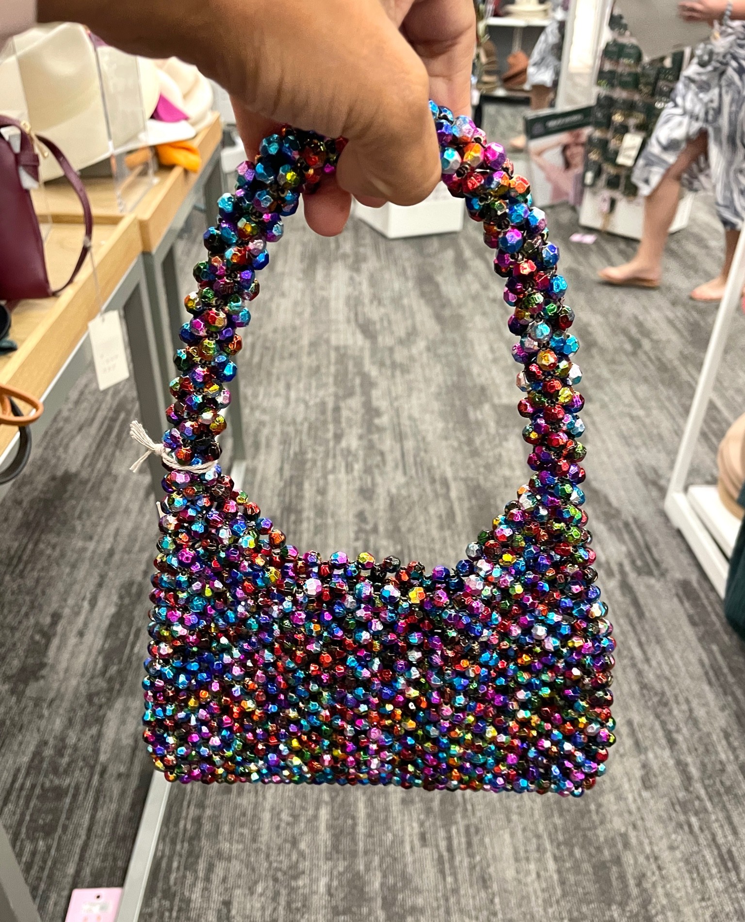 #beaded #beadedminibag #beadedclutch #multicolorhandbag #trendy #unique #gift #affordable #target #everydaystyle #colorfulbag #colorfulhandbag #rainbowbag

#LTKitbag #LTKstyletip #LTKunder50