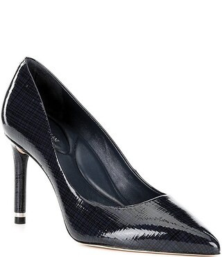 Antonio Melani Kara Printed Patent Leather Pointed Toe Pumps | Dillard's | Dillard's