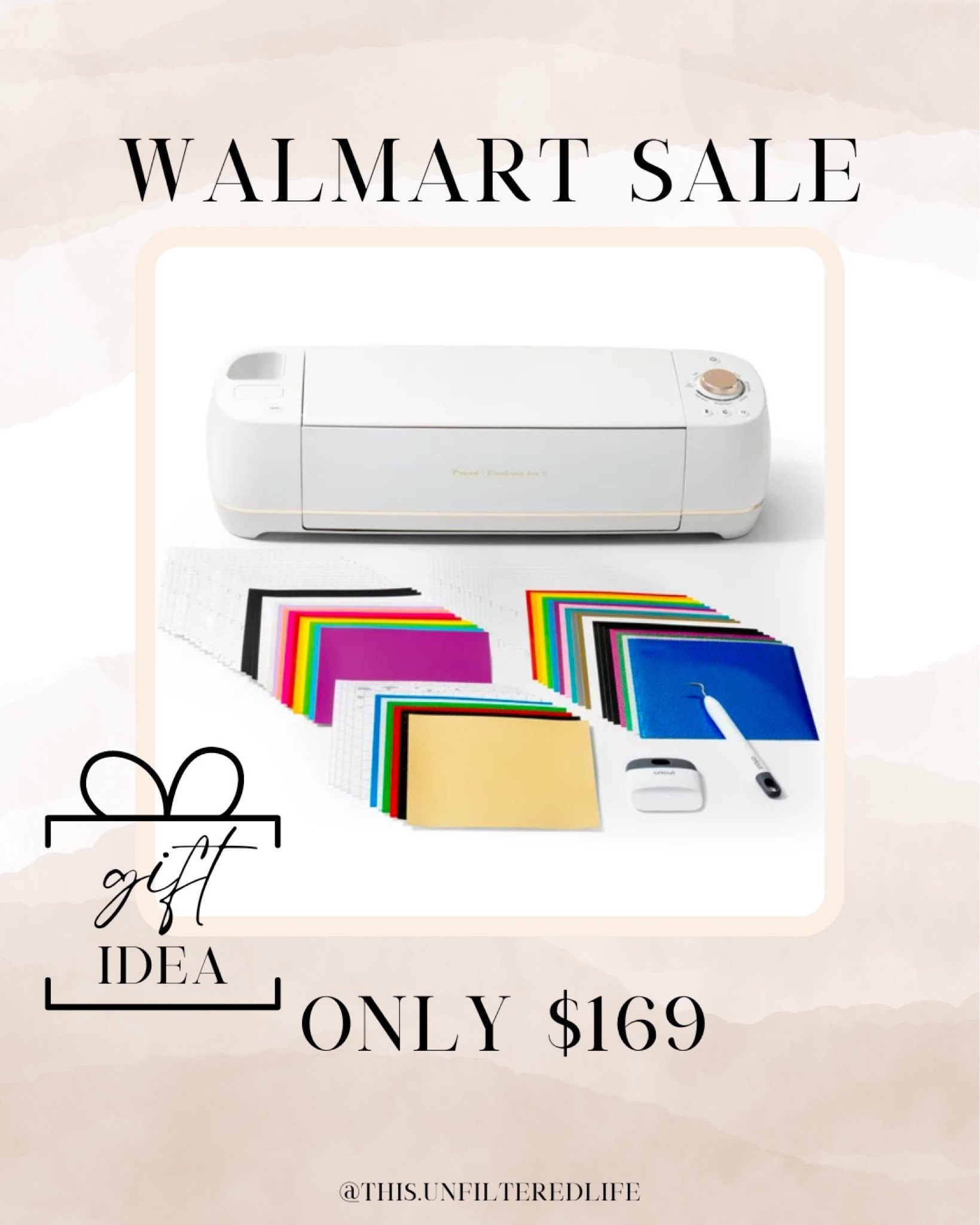 Walmart sale on cricut! The perfect gift  

#LTKCyberweek #LTKGiftGuide #LTKsalealert